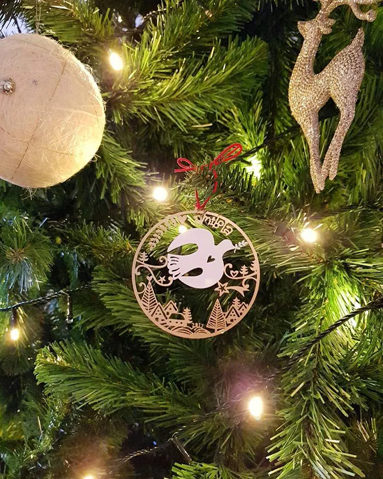 La decoración de Navidad de la casa de las famosas