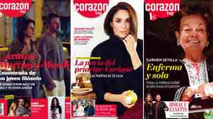 12 meses, 12 exclusivas de la revista 'Corazón'