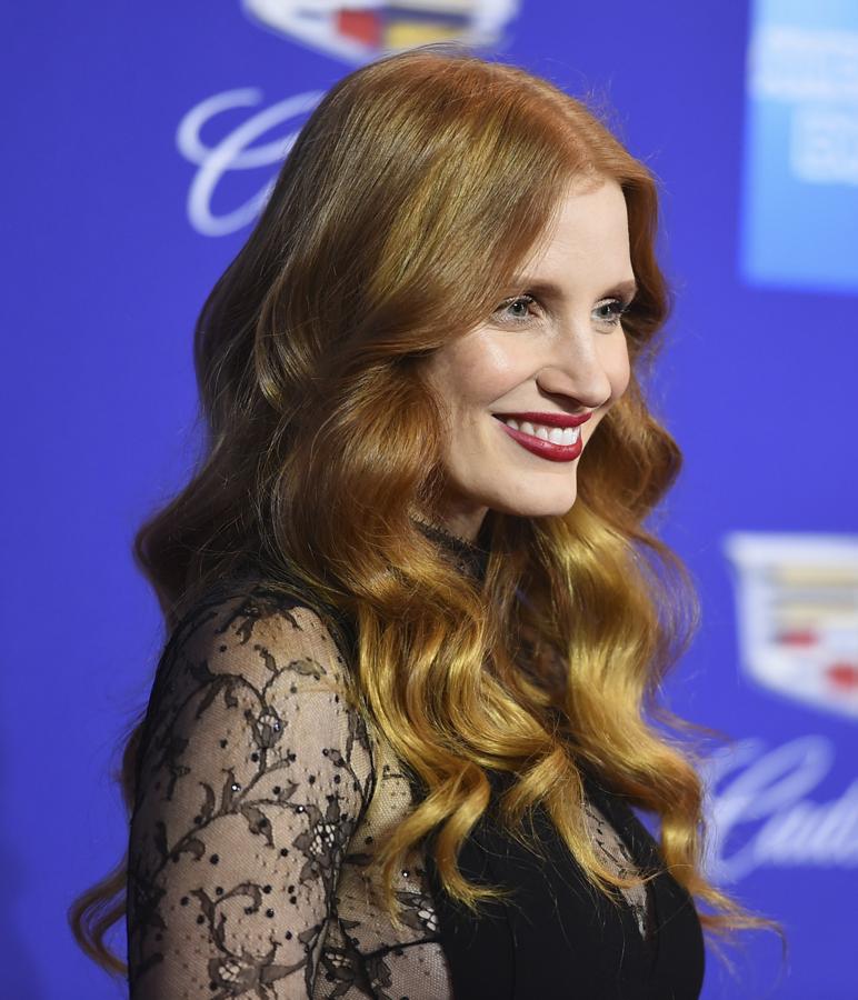 El look de Jessica Chastain en el Festival de Palm Springs 2018