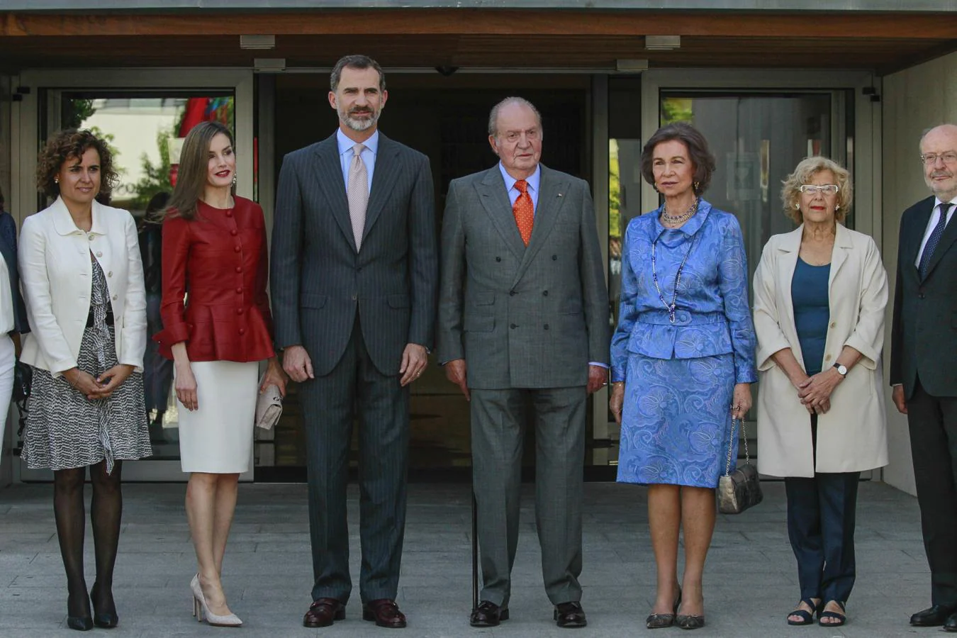 Juan Carlos I: Primeros actos junto al Rey Felipe