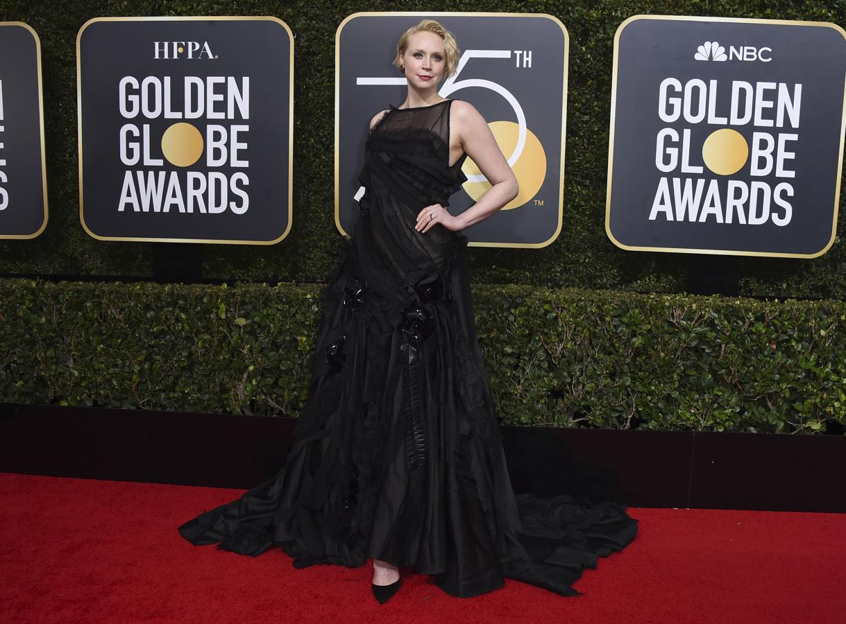 Los peores looks de la alfombra roja de los Globos de Oro 2018: Gwendoline Christie