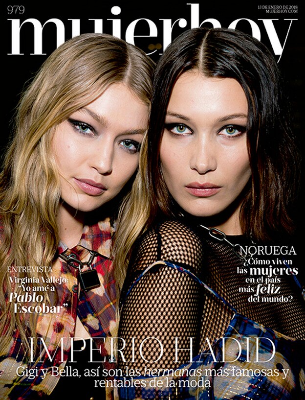 Bella Y Gigi Hadid En La Portada De Mujerhoy Mujer Hoy 1722