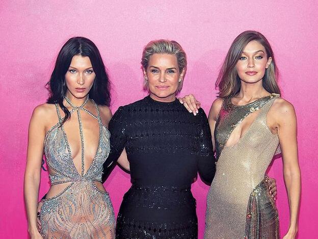 Bella, Yolanda y Gigi Hadid