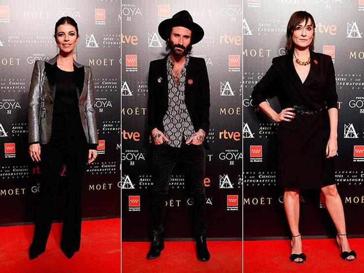 Alfombra roja de los nominados a los Premios Goya 2018