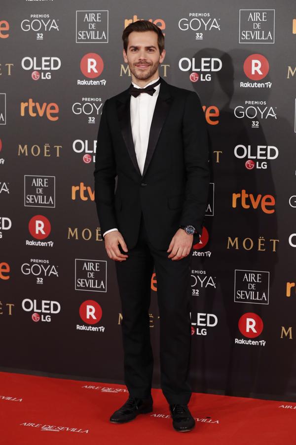 Premios Goya 2018: el look de Marc Clotet en la alfombra roja