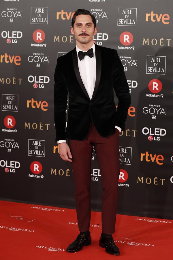 Premios Goya 2018: el look de Paco León en la alfombra roja