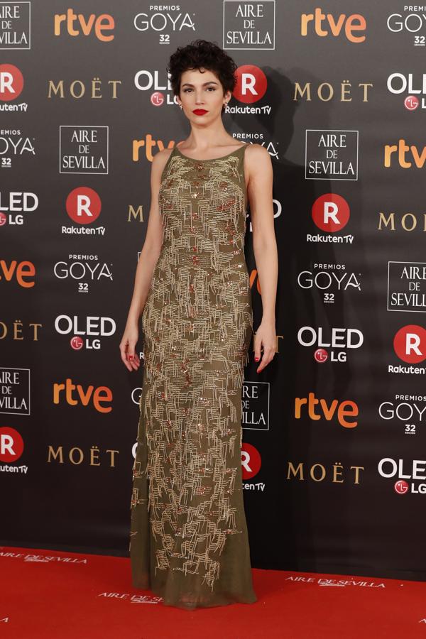 Premios Goya 2018: el look de Úrsula Corberó en la alfombra roja