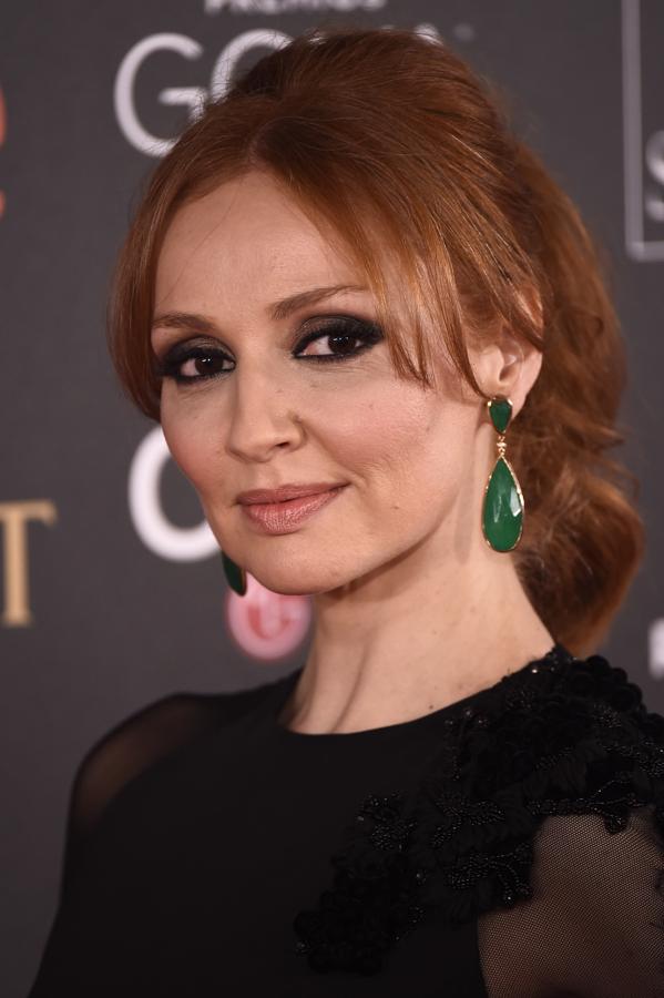 Los peinados y maquillajes de los Premios Goya 2018: Cristina Sánchez