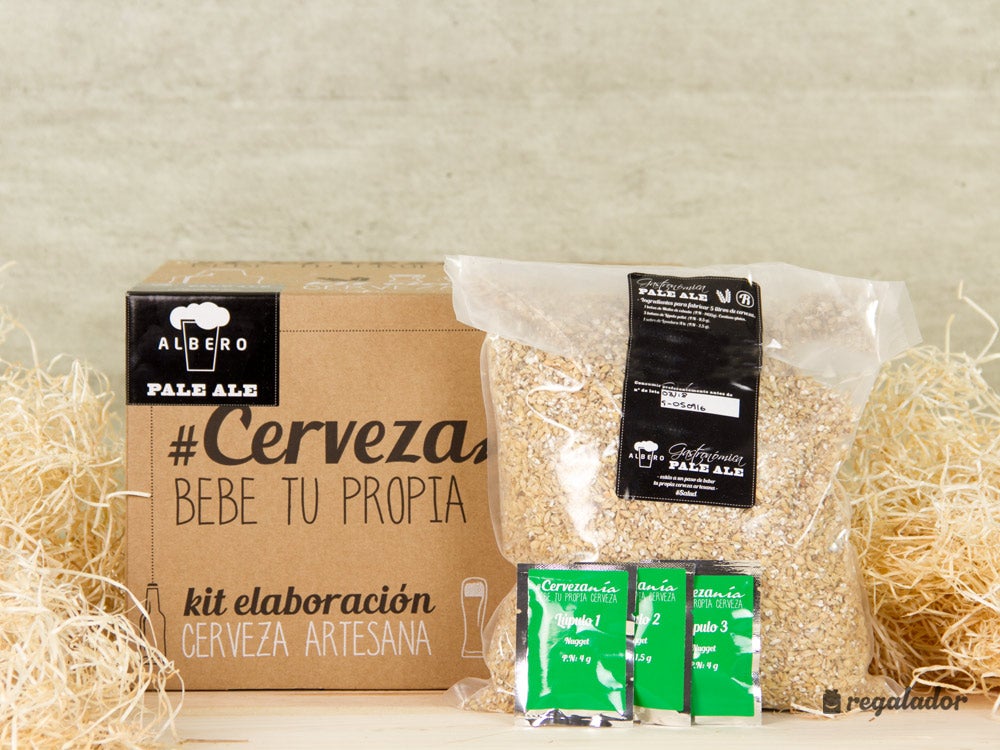 Regalos de San Valentín: Kit de cerveza artesanal