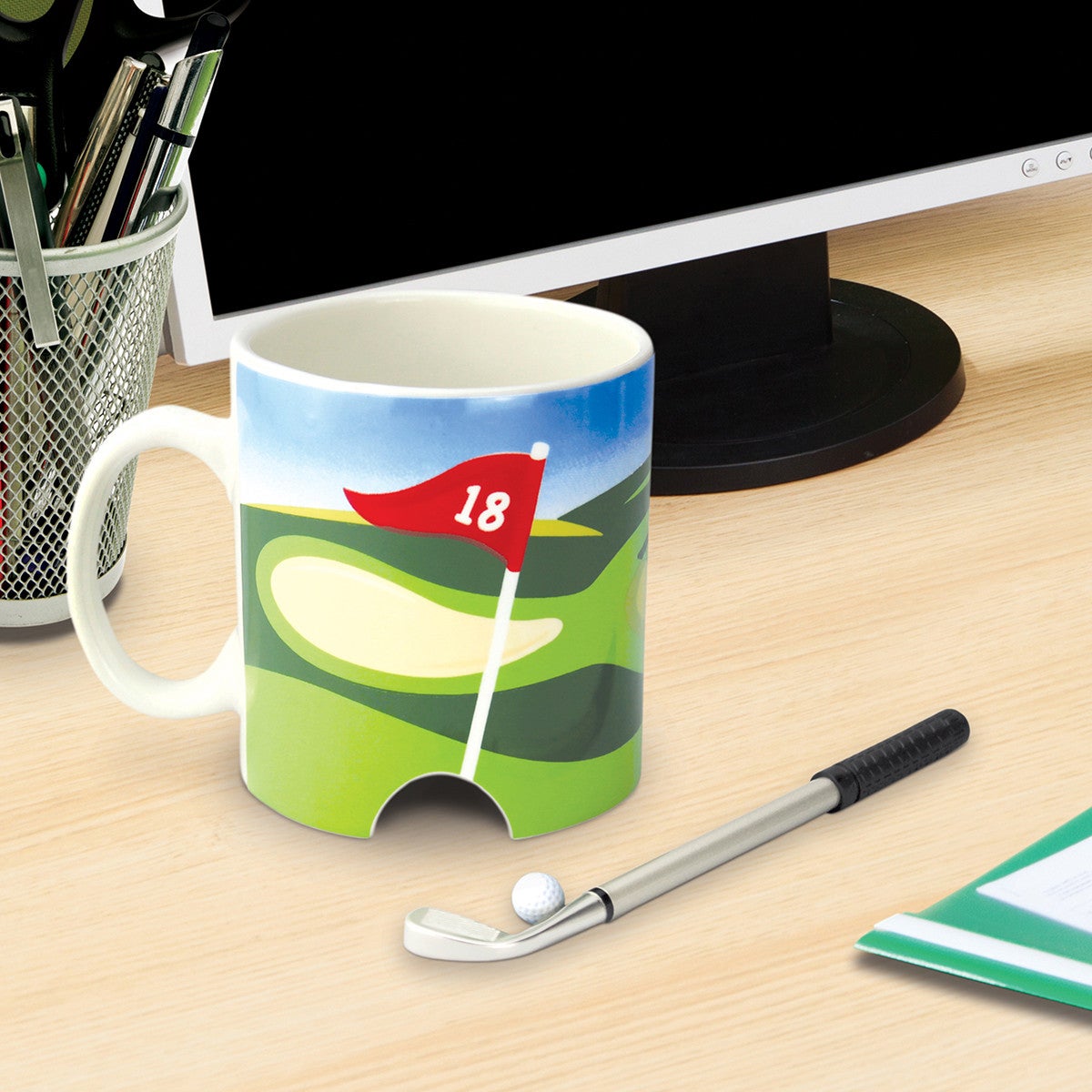 Regalos de San Valentín: Taza para jugar al golf