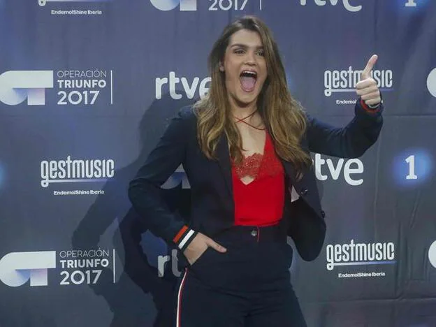 Amaia Romero, ganadora de 'OT 2017'./gtres.