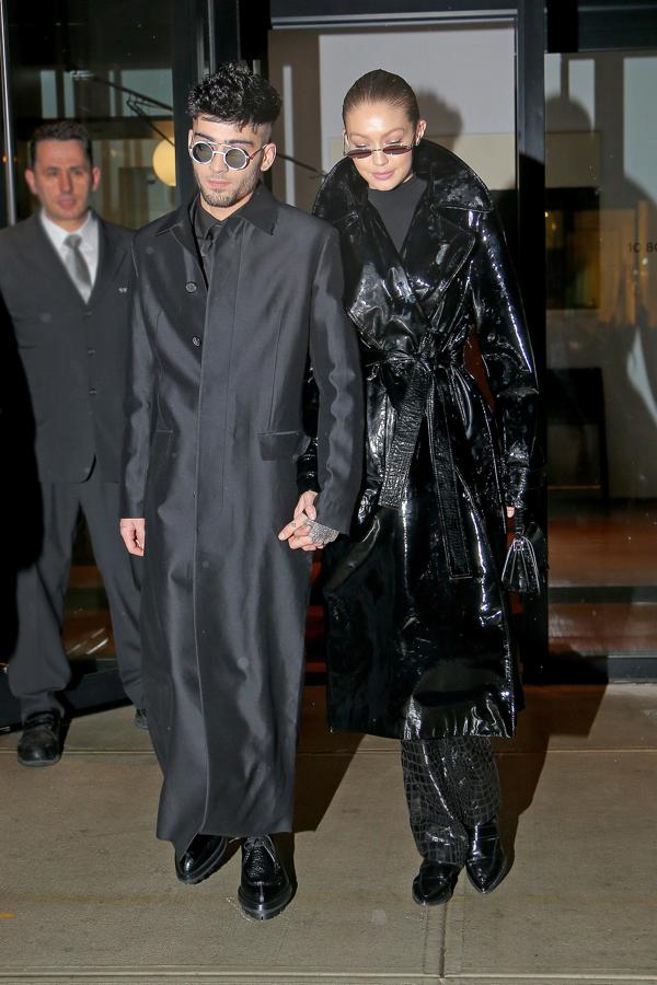 La tendencia Matrix en las famosas: Gigi Hadid y Zayn Malik