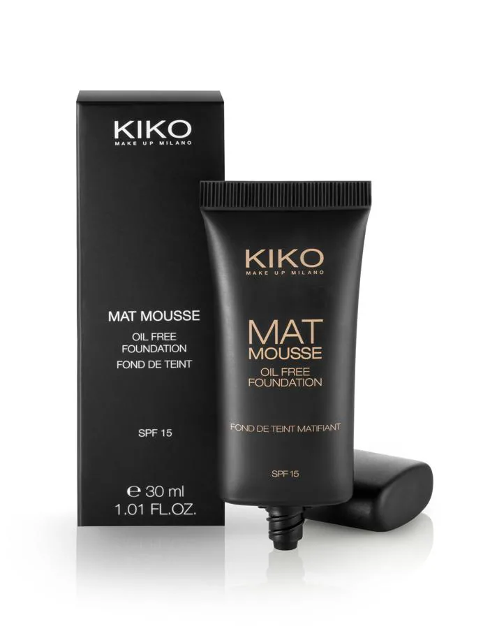 Bases de maquillaje para la piel grasa y mixta: Mat Mousse Foundation de Kiko Milano