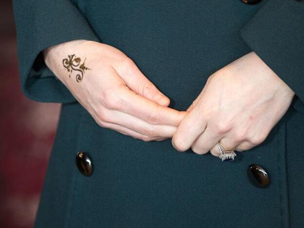 Así es el tatuaje de Kate Middleton.