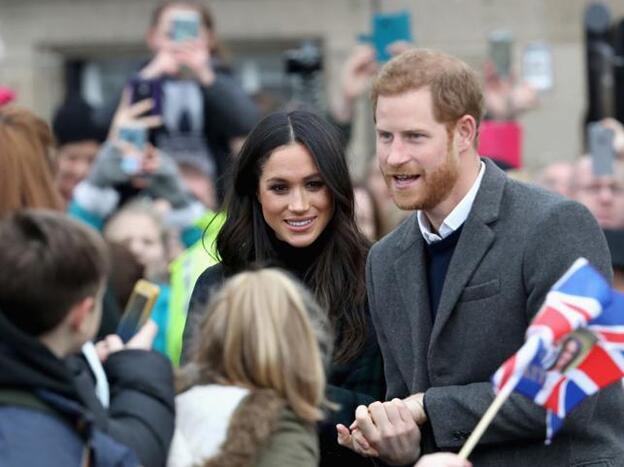 El príncipe Harry y Meghan Markle han sido el objetivo de un delito de odio racial./getty images