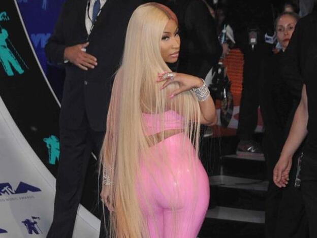 Nicki Minaj, entre las 'celebrities' que destacan por su trasero.