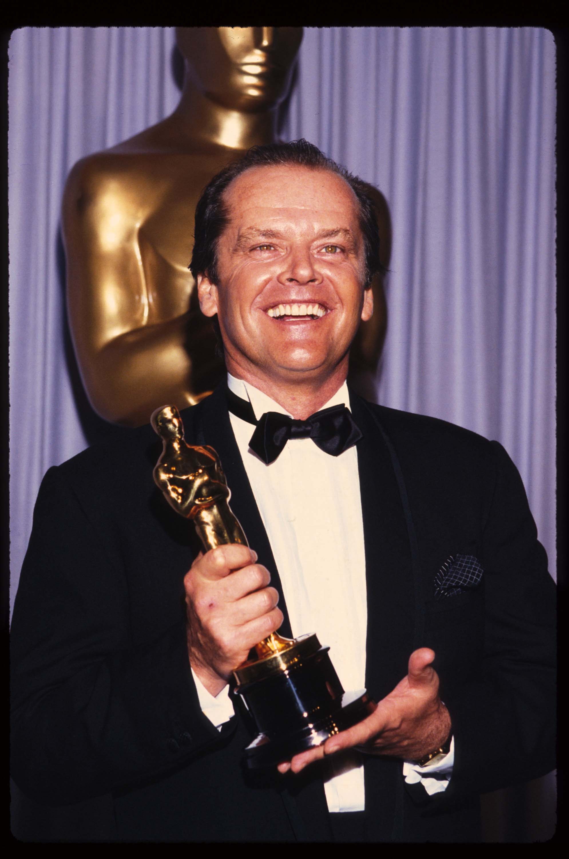 Las mejores sonrisas de la historia de los Oscar: Jack Nicholson