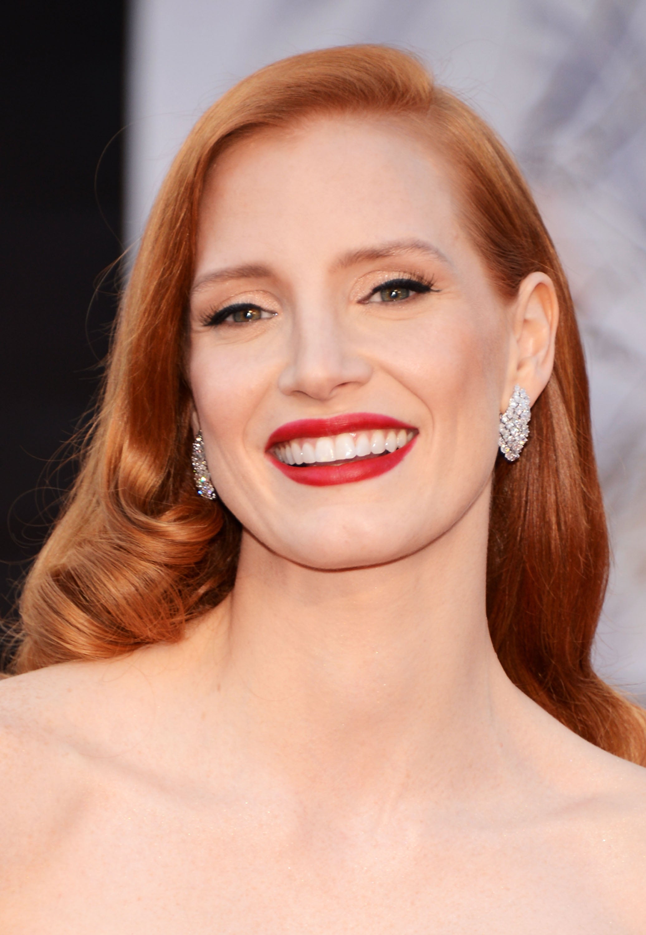 Las mejores sonrisas de la historia de los Oscar: Jessica Chastain