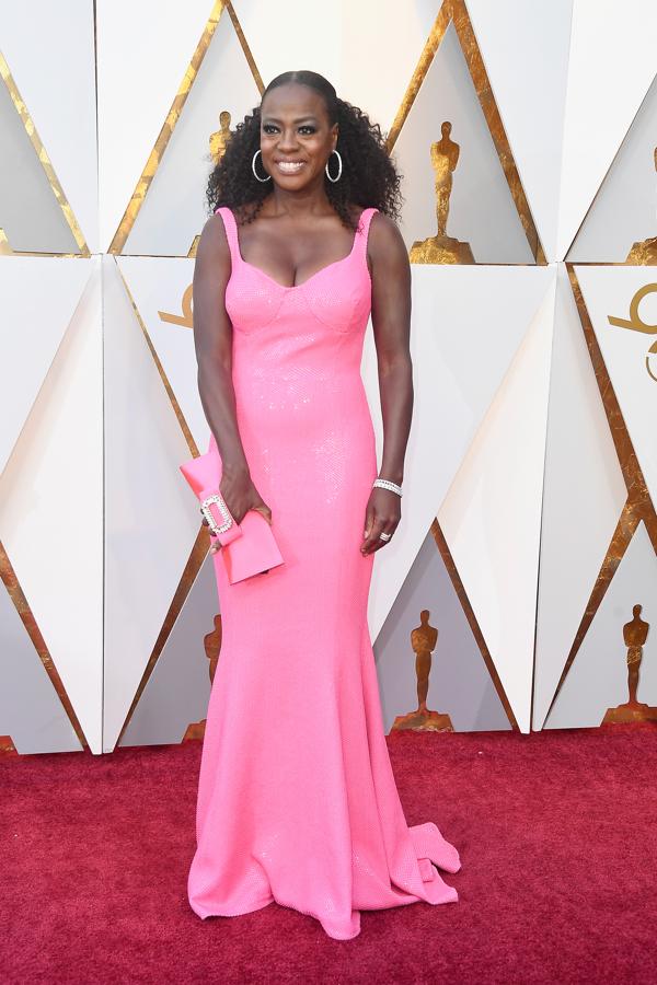 Todos los looks de la alfombra roja de los Premios Oscar: Viola Davis