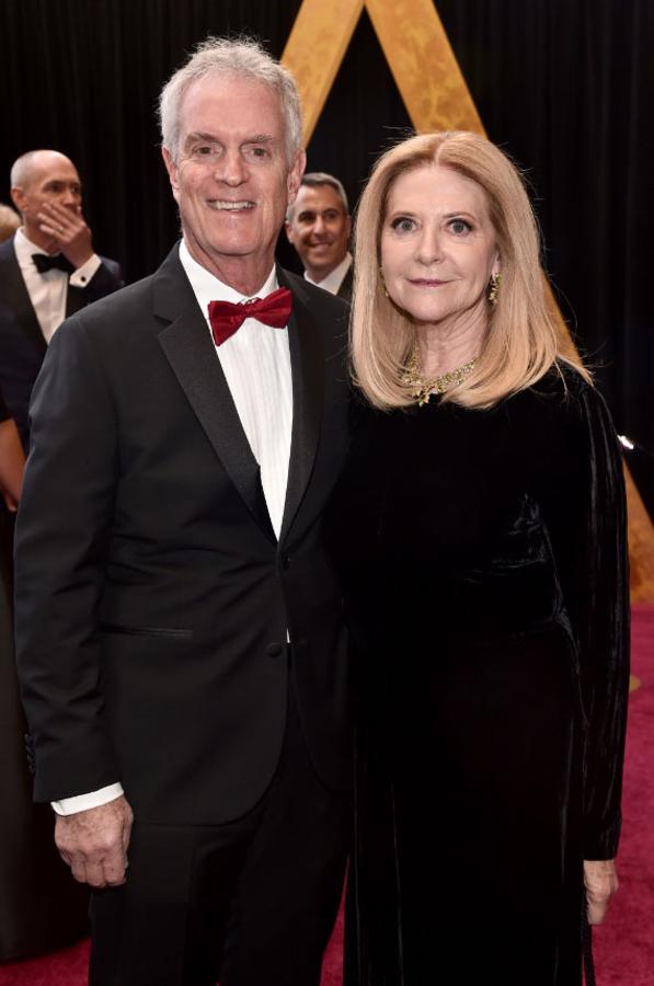 Parejas en la alfombra roja de los Premios Oscar 2018: David Gersh y Susan Gersh