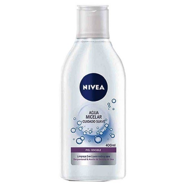 Agua micelar piel sensible de Nivea (3,69 euros).