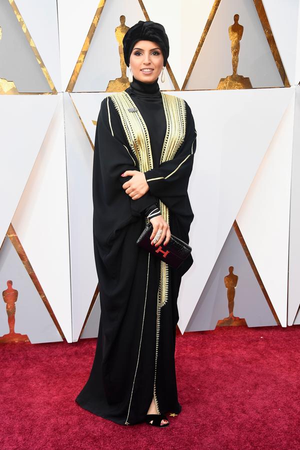 Premios Oscar 2018: Fatma Al Remaihi, en la alfombra roja