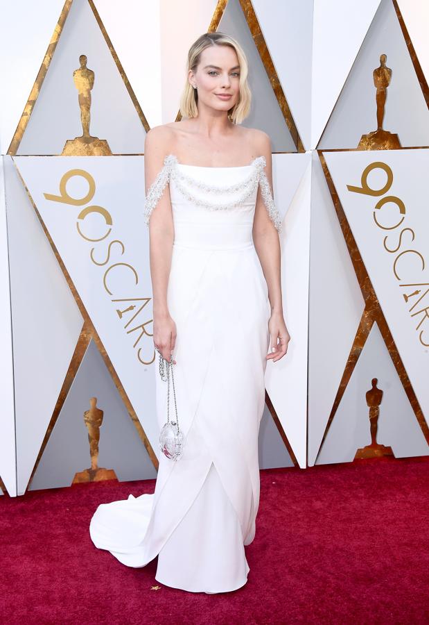 Los vestidos más bonitos de la alfombra roja de los Premios Oscar: Margot Robbie