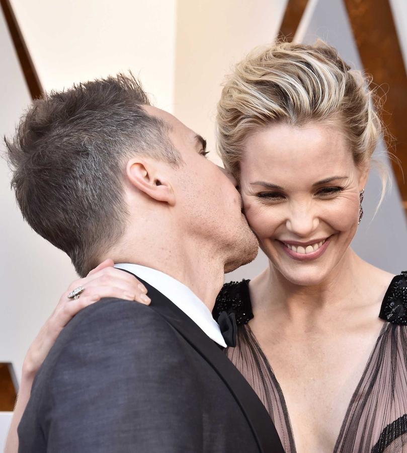 Sam Rockwell y Leslie Bibb