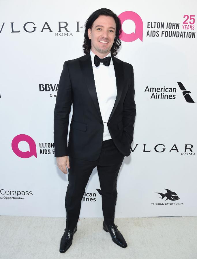 La alfombra roja de Elton John 2018: JC Chasez