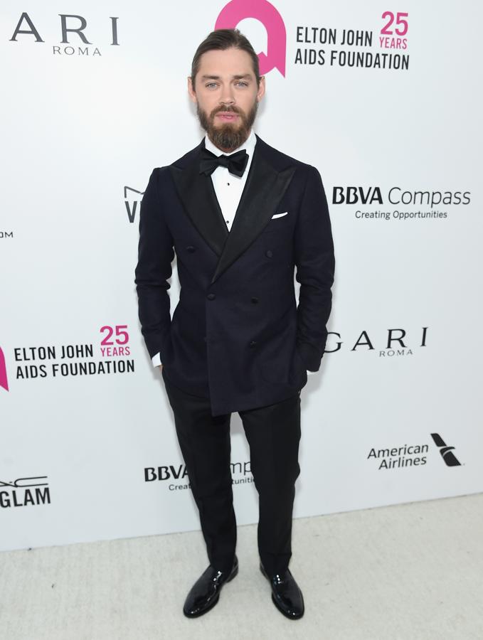 La alfombra roja de Elton John 2018: Tom Payne