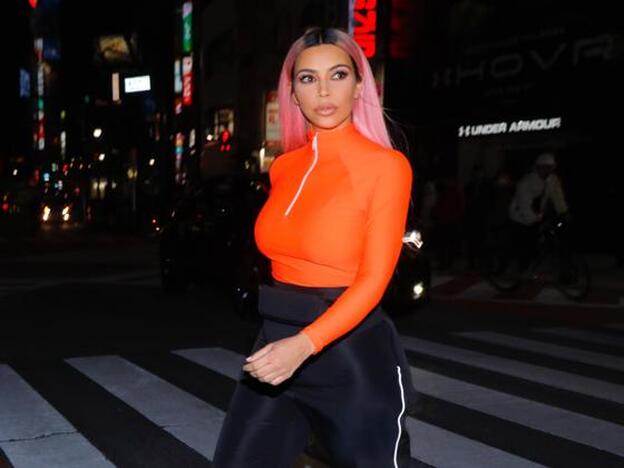 Kim Kardashian durante su viaje a Japón./gtres