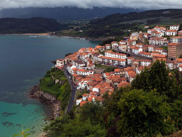 El municipio de Lastres, en Asturias.