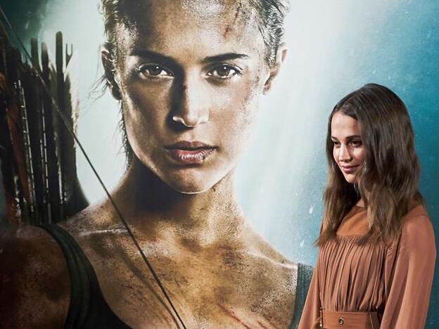 Alicia Vikander interpreta a ra Croft en 'Tomb Raider'