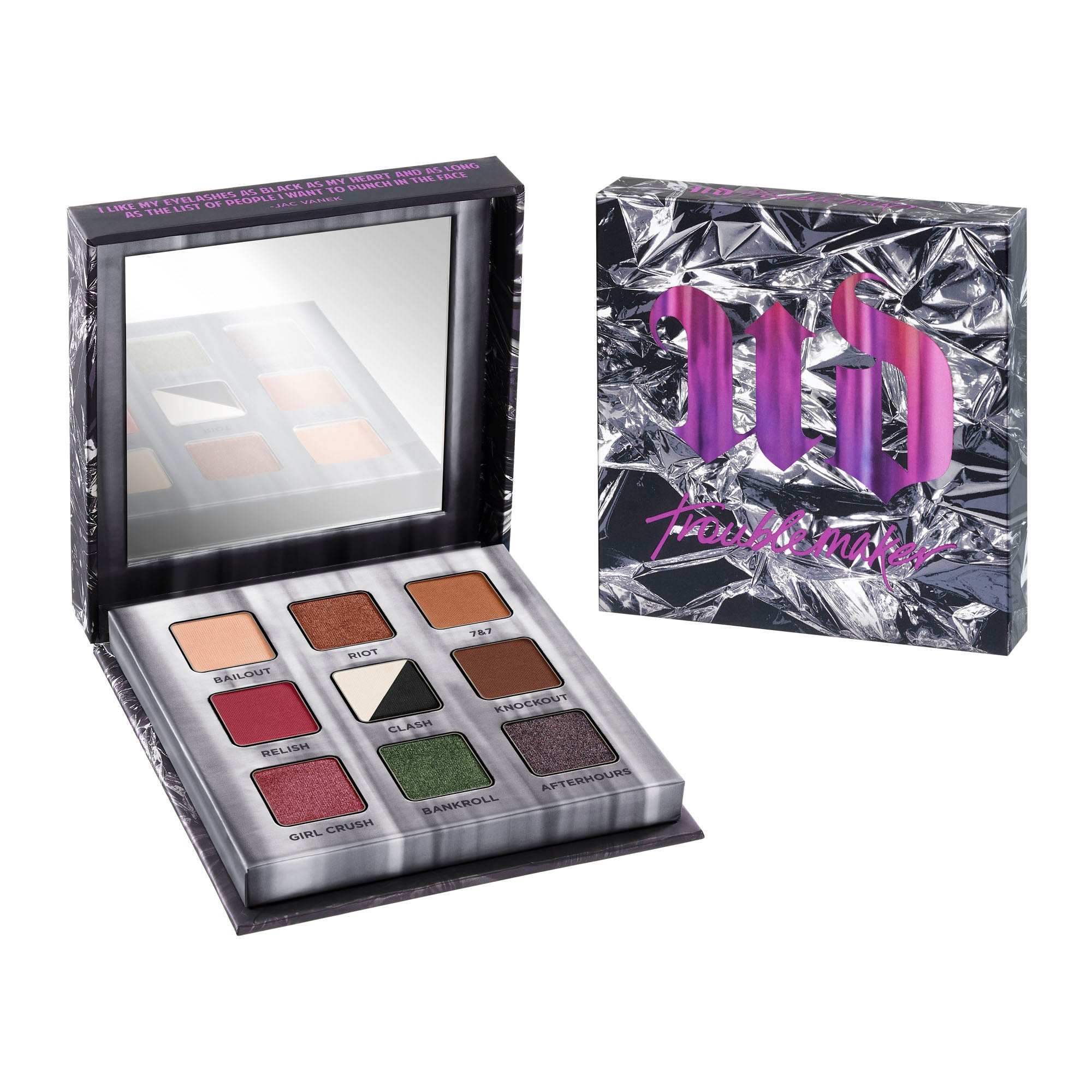 Paleta de sombras Troublemaker de Urban Decay