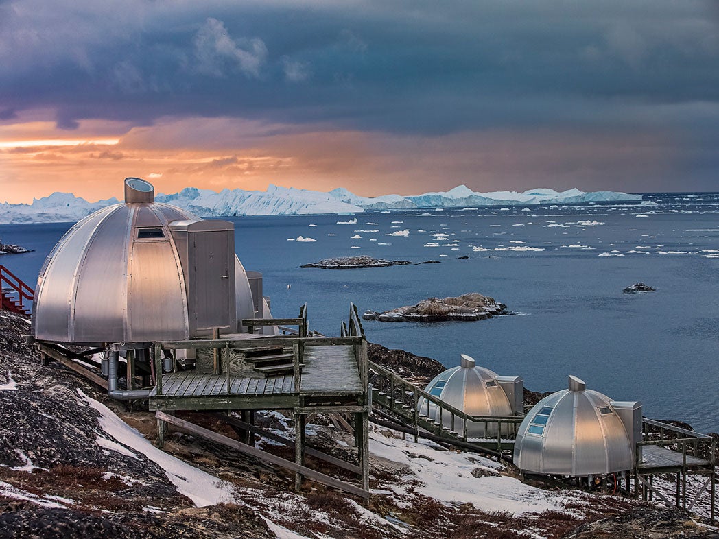 Los mejores alojamientos para ver auroras boreales: Hotel Artic