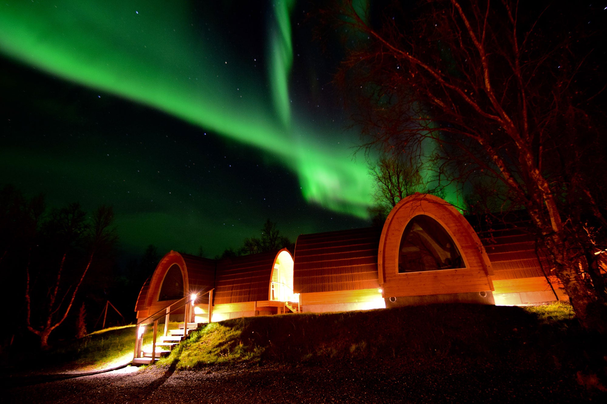 Los mejores alojamientos para ver auroras boreales: Kirkenes Snowhotel