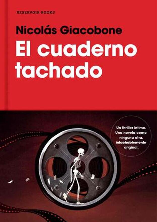 Portada del libro 'El cuaderno tachado'.