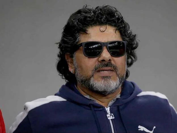 Diego Armando Maradona, gran ausente en la boda de su hija Dalma./cordon press.