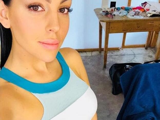Georgina Rodríguez confiesa a sus seguidores de Instagram cuál es su capricho favorito después de hacer deporte./instagram.