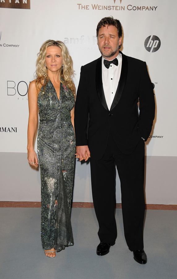 Russell Crowe y Danielle Spencer