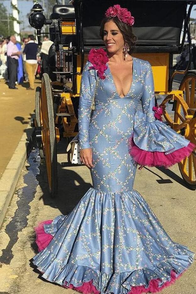 Anabel Pantoja ha lucido un vestido que ha llamado mucho la atención./Instagram