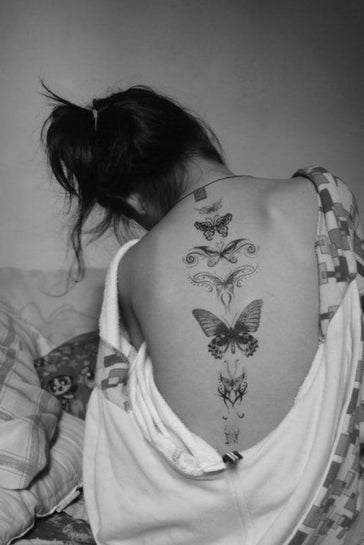 lindos tatuajes de plumas tumblr