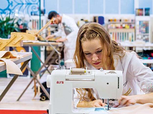 Alicia Cao, ganadora de 'Maestros de la costura'.