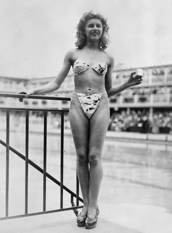 En los años 40 nació el bikini