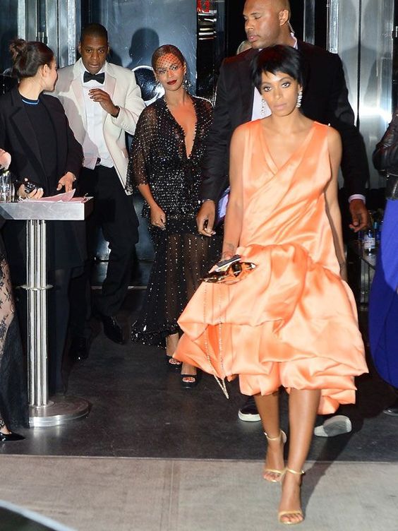 8 polémicas sonadas que estropearon la exclusiva Gala del Met: Solange y Jay Z se pegaron en el ascensor