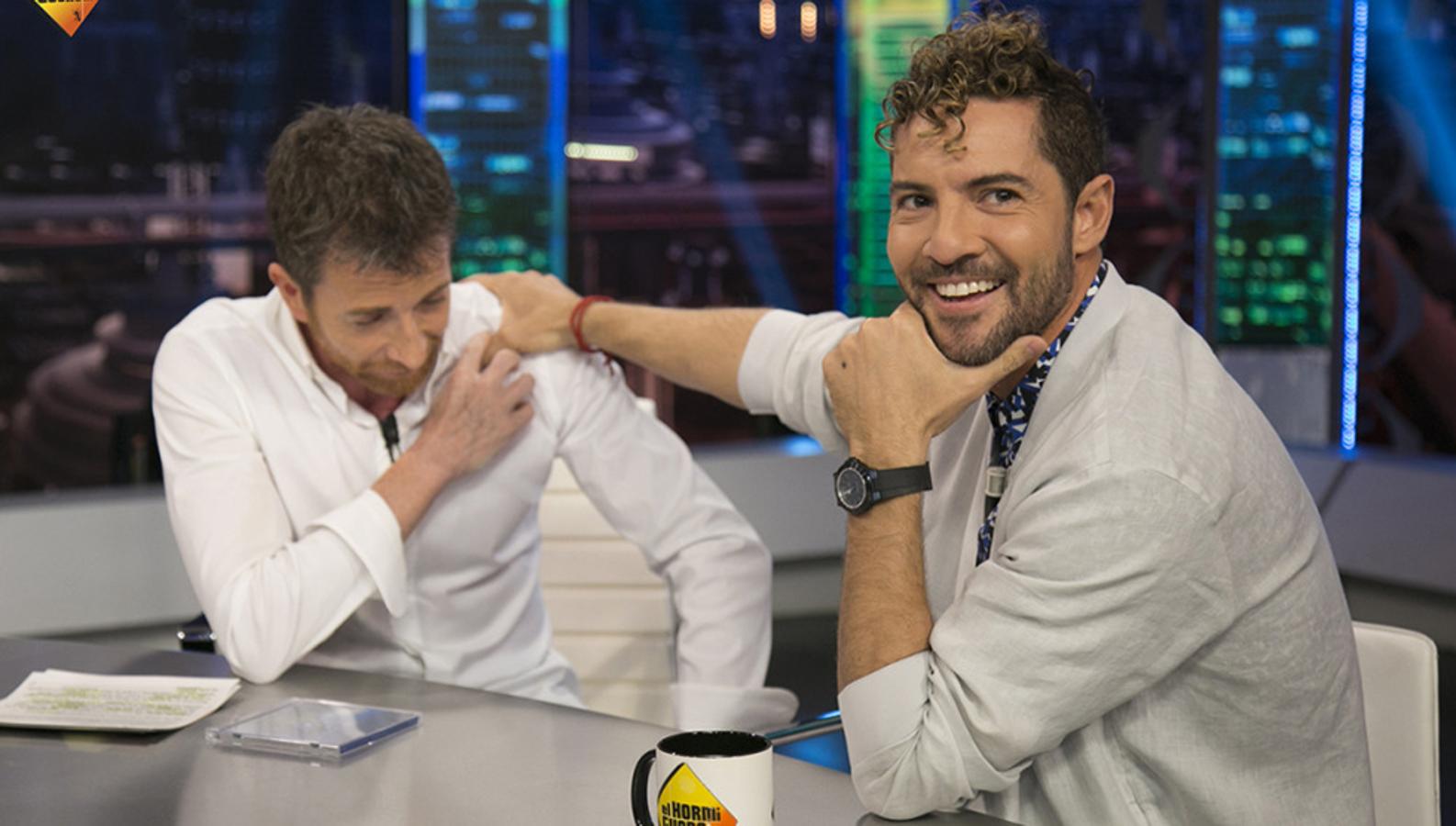 David Bisbal en 'El Hormiguero' en 2017