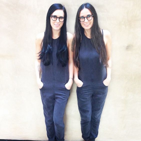 Famosas que se parecen a sus madres: Rumer Willis y Demi Moore