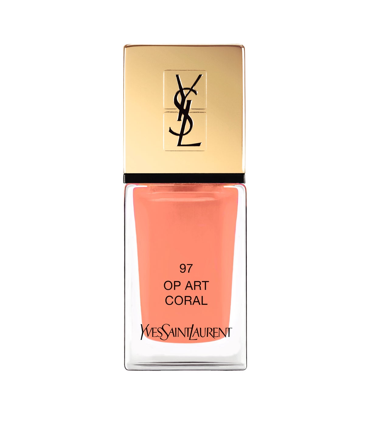 La Laque Couture Nº 97 Op Art Coral de Yves Saint Laurent Beauté