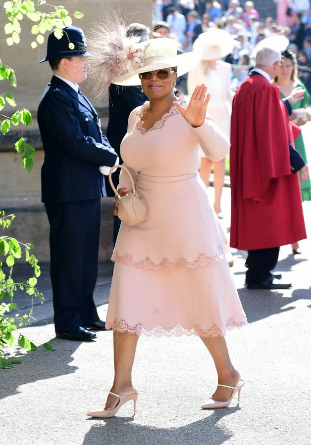 Los peores looks de la boda de Meghan Markle y el príncipe Harry: Oprah Winfrey