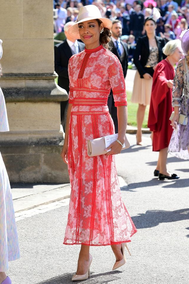 Las mejores vestidas de la boda de Meghan: Gina Torres